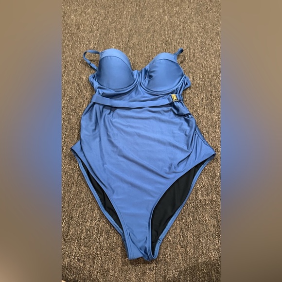 Seraphine Other - EUC Seraphine Women's Slate Supportive Maternity Swimsuit 1 pc bathing swim M
